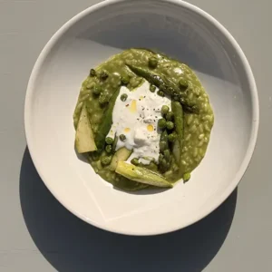 Ризотто со спаржей