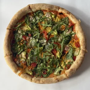 Пицца с сезонными овощами